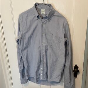 Brooks Brothers Light Blue Oxford OCBD Made in USA 15-35
